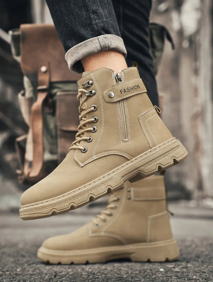 Men's Work Boots Spring Autumn Anti-slip Waterproof