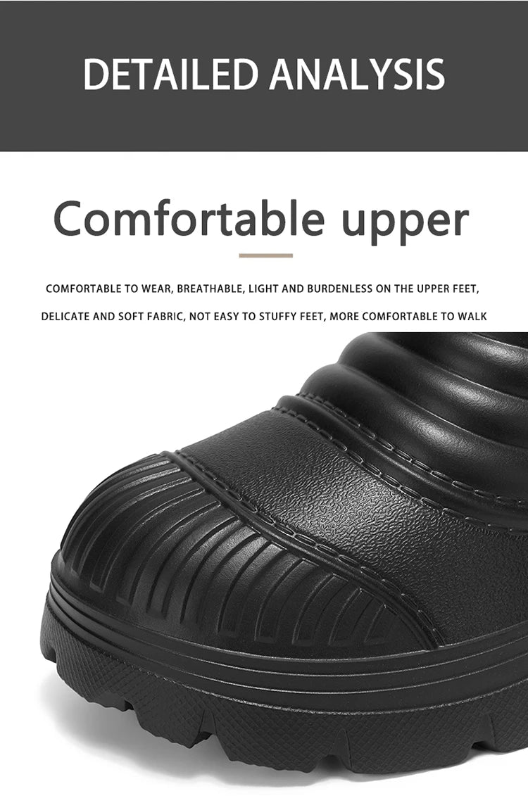 Men's Snow Boots Waterproof Non-slip