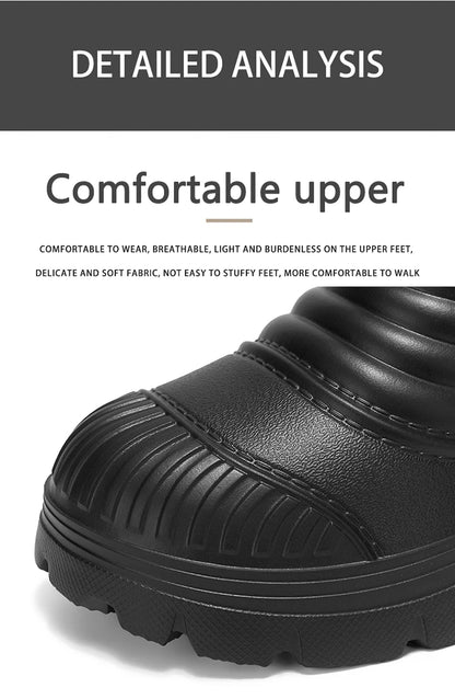 Men's Snow Boots Waterproof Non-slip
