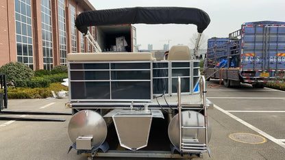 【Best-selling】17ft Fishing Large Pontoon Boats