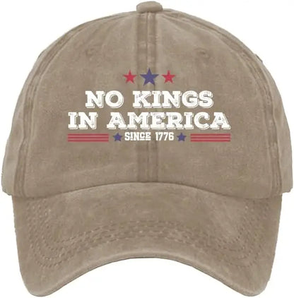 No Kings in America Unisex Baseball Cap