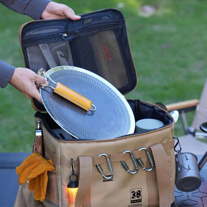 Camp Gear Storage Bag Camping Cookware Organizer