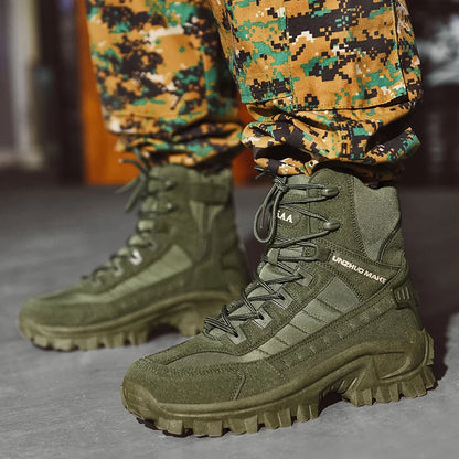 Men's Desert Combat  Non-slip Tactical Hiking Boots