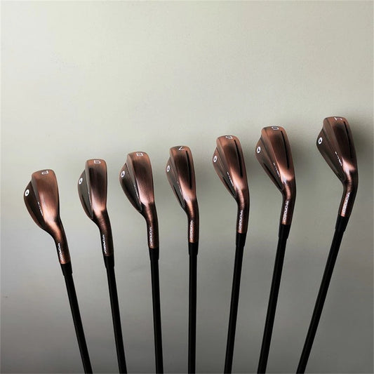 7PCS 2023 790 Copper Forged Irons Set 4-9P R/S Graphite/Steel Shafts