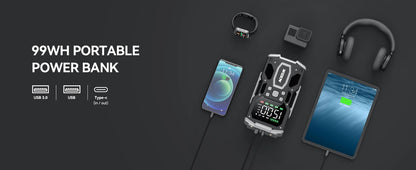 3000A/4000A/5000A Jump Starter External Battery 12V Starting Device