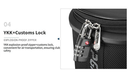 PGM High Capacity Golf Bag Four Wheel Waterproof Microfiber Leather