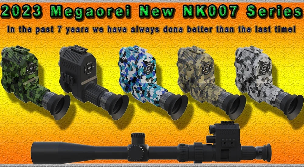 Megaorei NK007 2025 New 1080P Night Hunting Scope