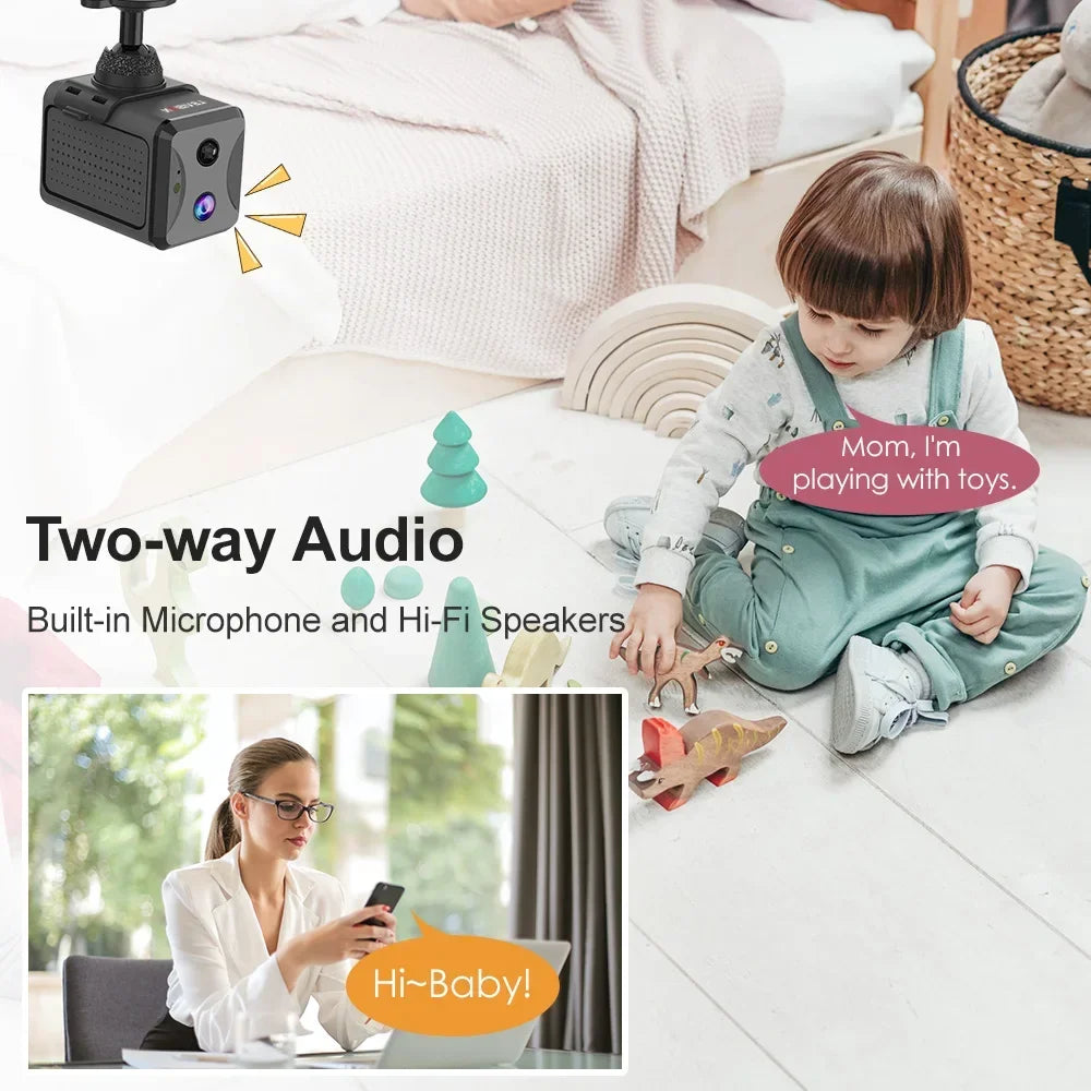 LS VISION 5MP 4G Sim Mini Camera