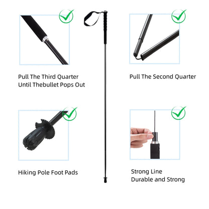 Ultra Light Weight Foldable Trekking Poles