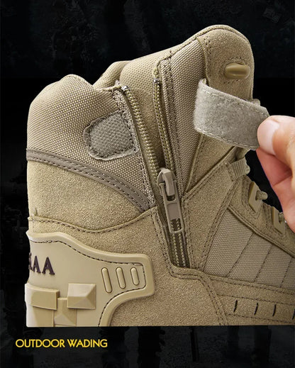Men's High-top Desert Waterproof Tactical Boots