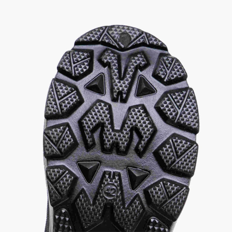 Warm Men Plush Snow Boots High Top Winter Men's Mid Calf Boots Waterproof Motorcycle Outdoor Anti-Slip Men Hiking Boots New