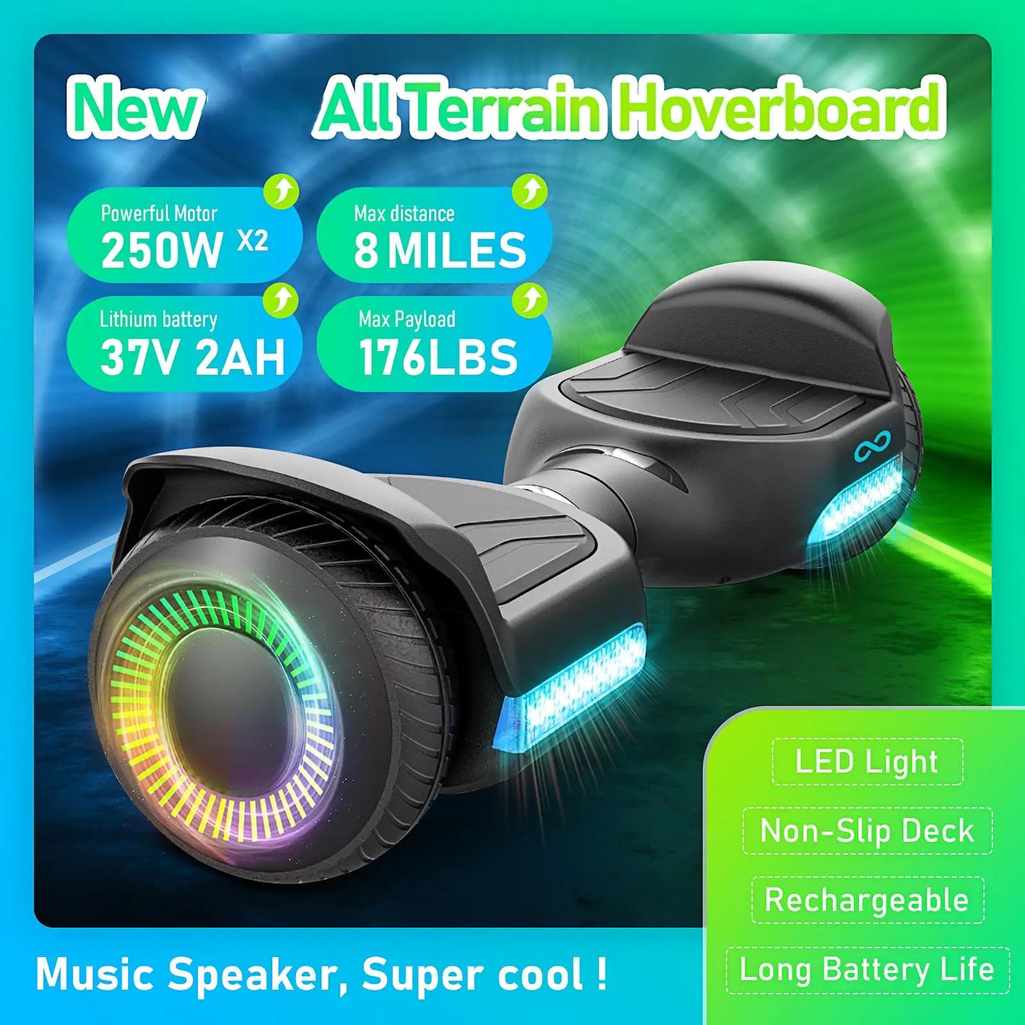 6.5''Self Balancing -All Terrain Hoverboard
