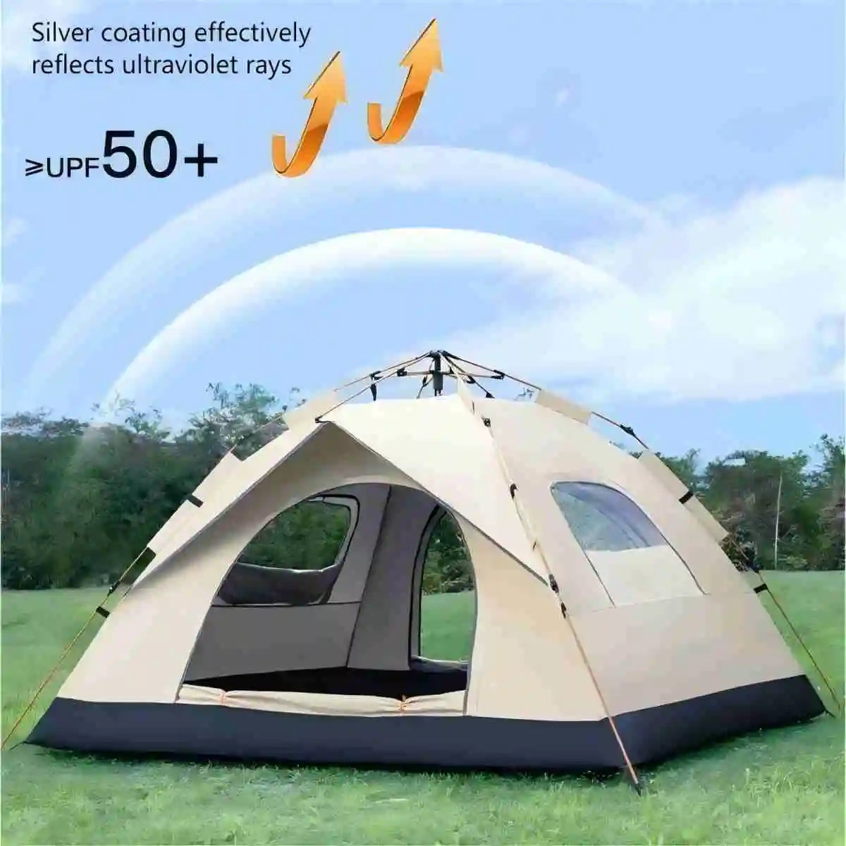 Outdoor shelter Sunshade Reactive outdoor Camping tent