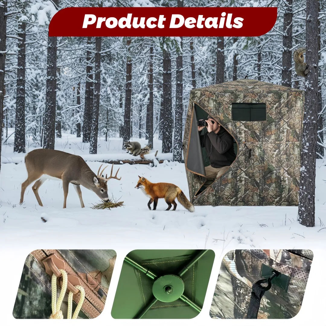 Camouflage Pop-Up Hunting Blind