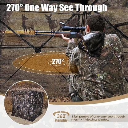 A—Hunting Blind  Ground Blind with Carry Bag