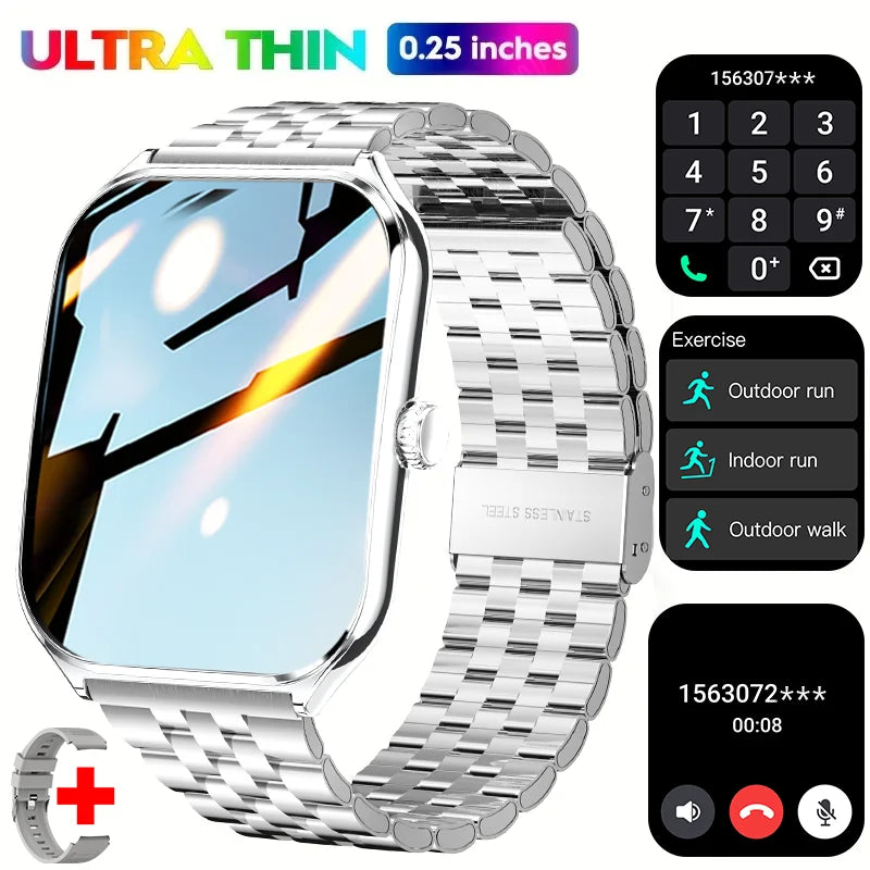 2025 smart watch, IP67 waterproof fitness activity tracker