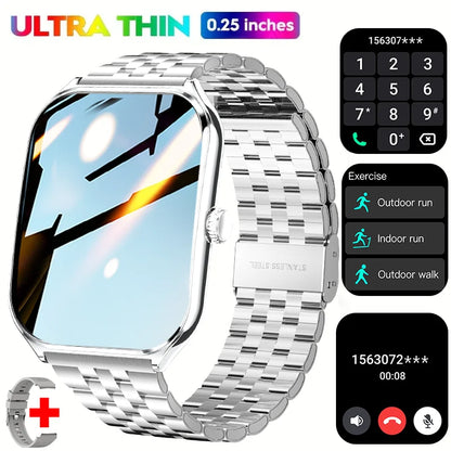 2025 smart watch, IP67 waterproof fitness activity tracker