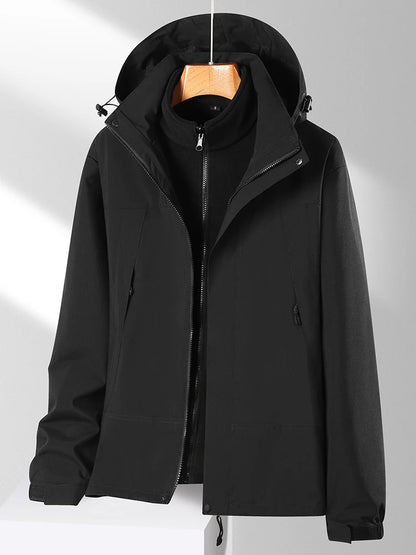 Outdoors Clothing 3 In 1 Men Women  Cold-proof Windbreaker