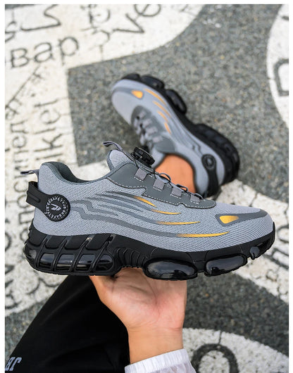 Soft sole comfortable anti-smash anti-puncture safety shoe