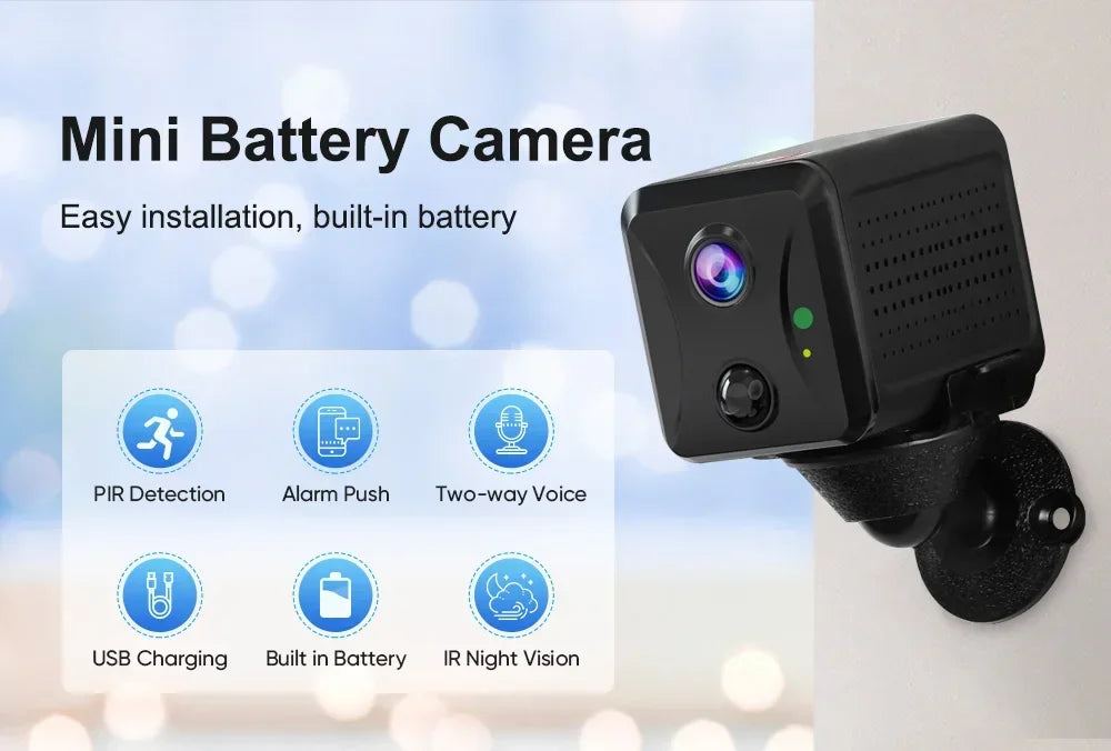 LS VISION 5MP 4G Sim Mini Camera