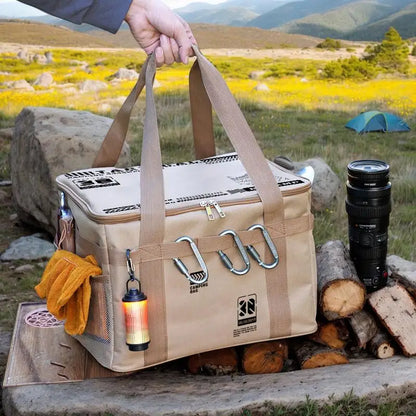 Camp Gear Storage Bag Camping Cookware Organizer